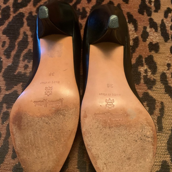 Black leather vintage pumps size 36 - Picture 3 of 3